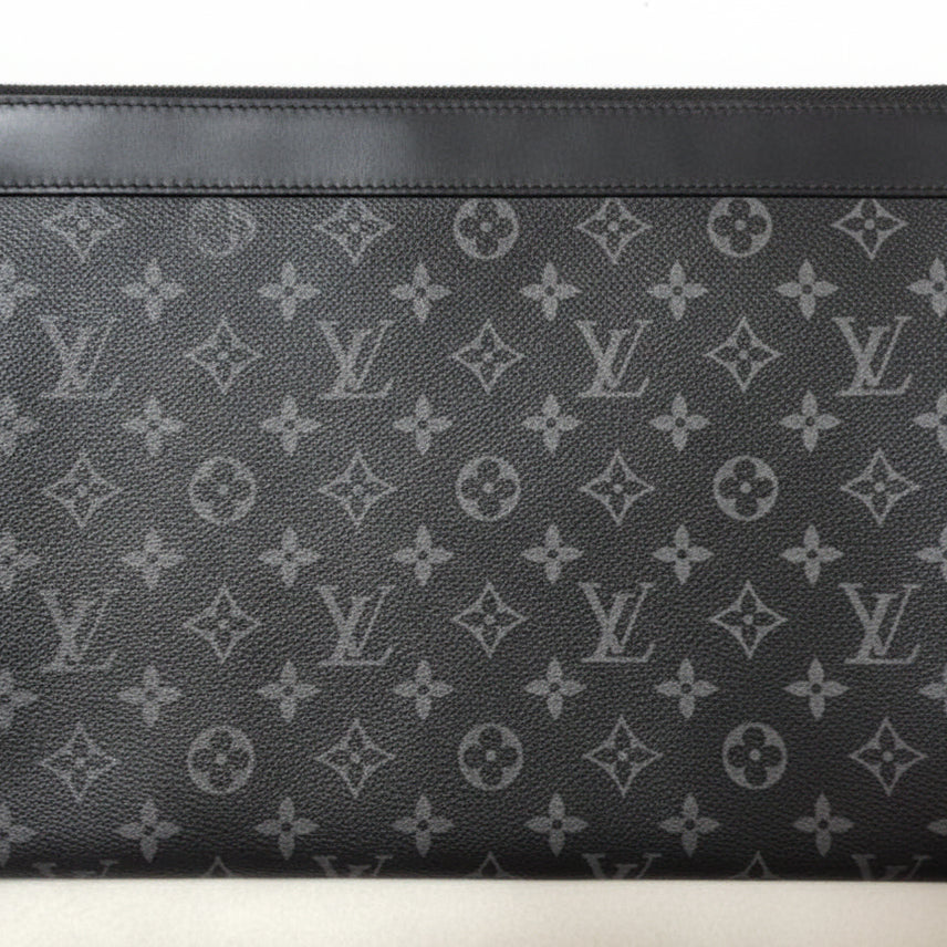 [BUNJANG] Louis Vuitton Monogram Eclipse Clutch Bag / (중고/S급) 루이비통 모노그램 이클립스 클러치백