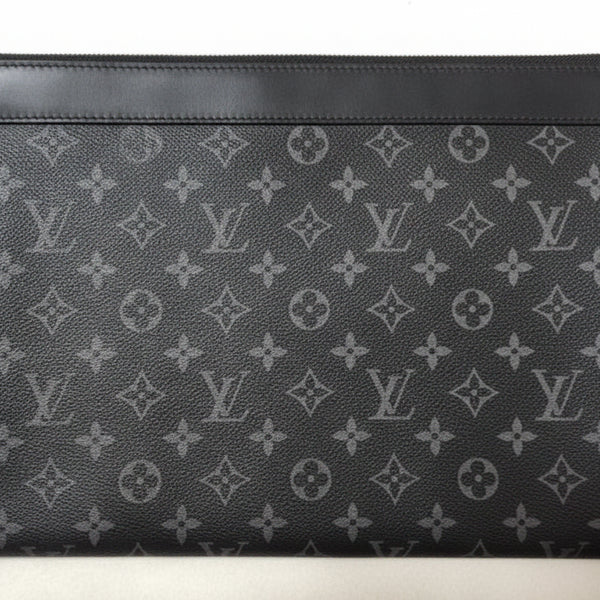 [BUNJANG] Louis Vuitton Monogram Eclipse Clutch Bag / (중고/S급) 루이비통 모노그램 이클립스 클러치백