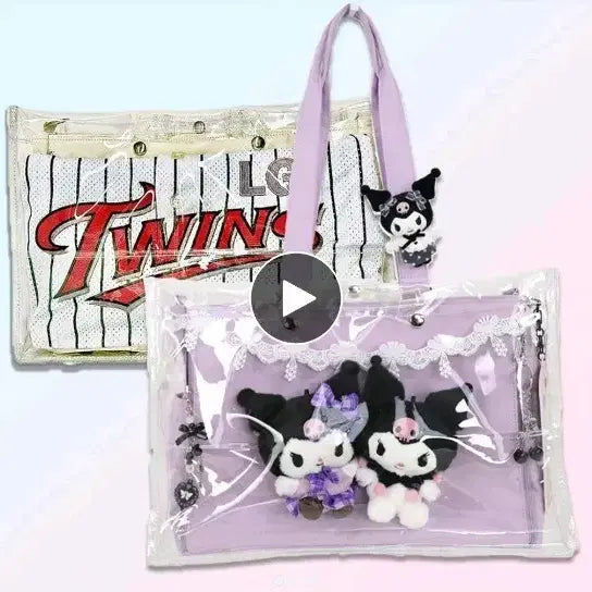 [BUNJANG] OvB Concert Bag PVC with Dust Bag / OvB 어버버 콘서트 가방 덕질용 가방 (더스트백 포함)