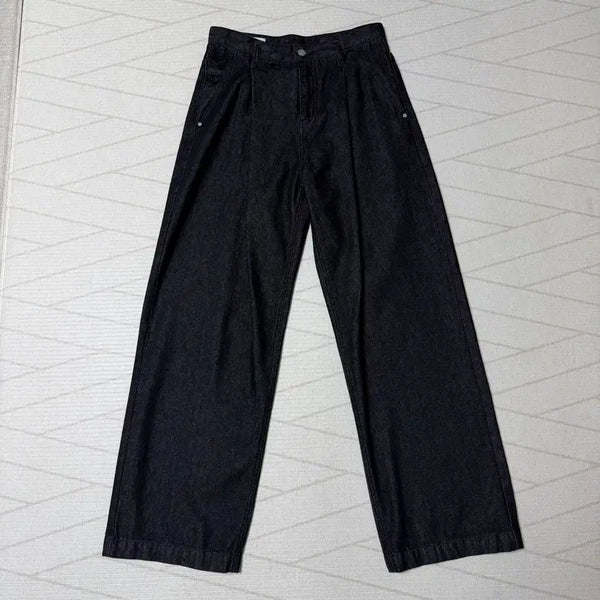 [BUNJANG] ZARA Pleated Wide Fit Jeans Size 30 / [30] 자라(ZARA) 플리츠 와이드핏 진
