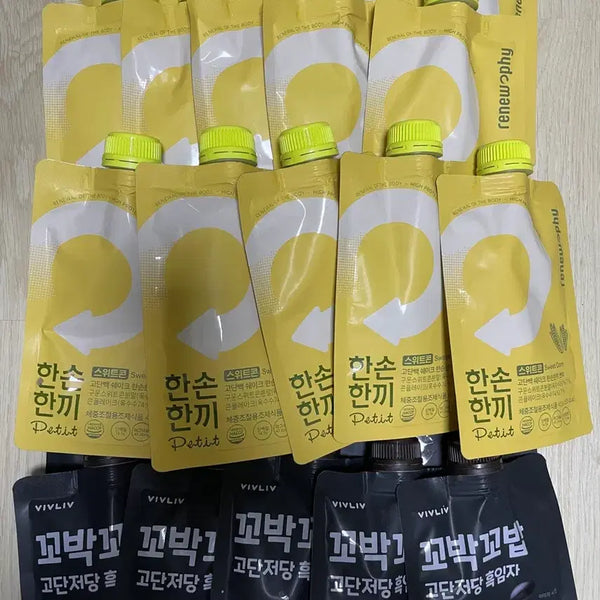 [BUNJANG] HansonHankki Kkobakkobab Protein Shake Bundle / 한손한끼 꼬박꼬밥 단백질쉐이크 프로틴