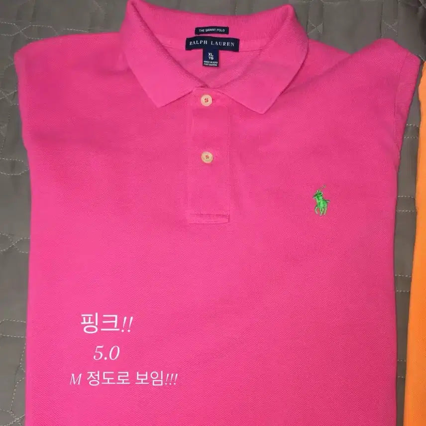 [BUNJANG] Vintage Polo Pink T-Shirt / 폴로