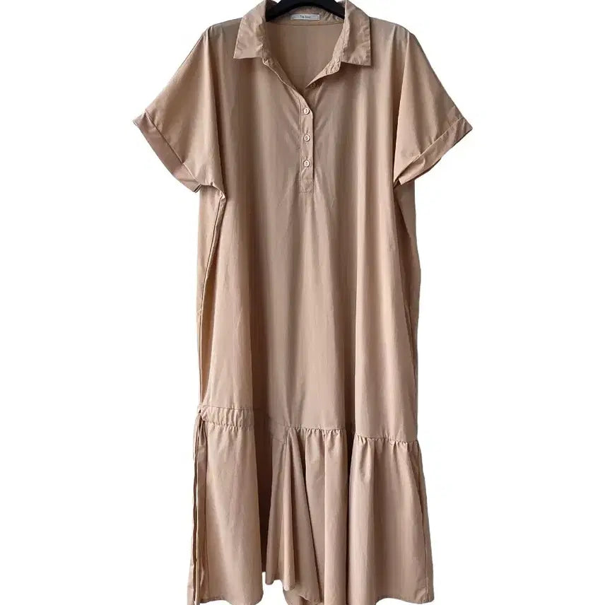[BUNJANG] The I'Z Beige Dress / L/더아이잗 베이지 원피스