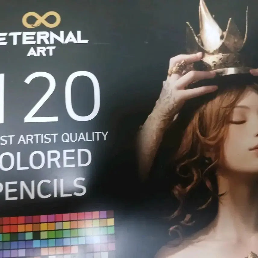 [BUNJANG] Eternal Art Colored Pencils 120 Colors / 이터널 아트 컬러 색연필 120색