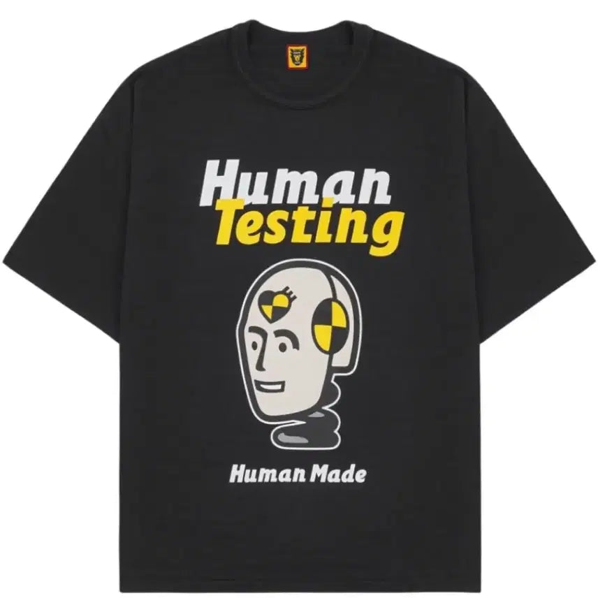 [BUNJANG] Human Made x A$AP Rocky Testing T-Shirt Black / [L]휴먼 메이드 x A$AP ROCKY Testing반팔 티셔츠 블랙