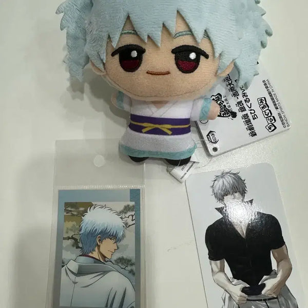 [BUNJANG] Gintoki (Ginpachi) Kimono Plush Doll / 은혼 요시와라 염상편 긴토키 긴파코 인형 뒤돌아보기 기모노 포카 쏘님
