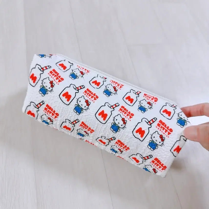 [BUNJANG] Hello Kitty Zipper Pouch / Pencil Case (4 Designs) / 핼로키티 지퍼파우치 / 필통 4종 / 새상품