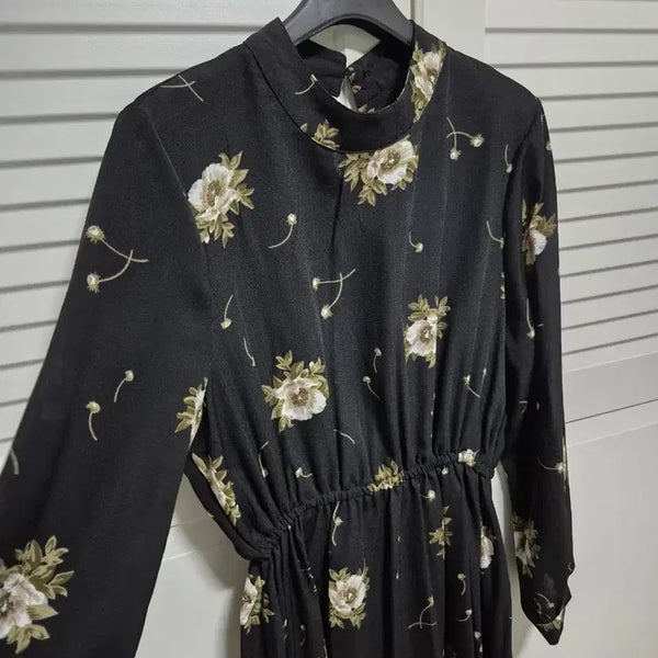 [BUNJANG] Vintage Floral Long Dress / 빈티지 롱원피스 플라워