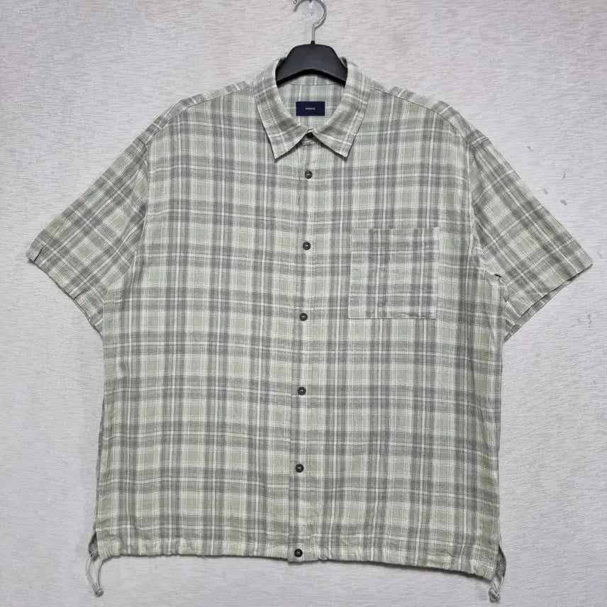 [BUNJANG] Hideout String Shirt Men's L / 하이드아웃 스트링 남방 남자105사이즈ㅡ0423ㅁㅁ