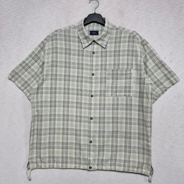 [BUNJANG] Hideout String Shirt Men's L / 하이드아웃 스트링 남방 남자105사이즈ㅡ0423ㅁㅁ