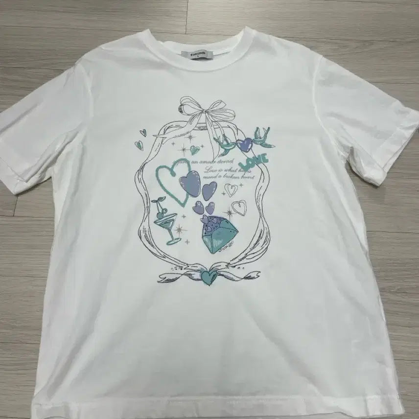 [BUNJANG] 8 Seconds Summer T-Shirt (Size S) / 에잇세컨즈 여름 티셔츠 s