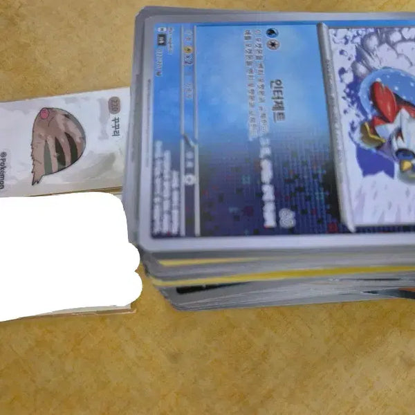 [BUNJANG] Pokemon Cards and Stickers Bundle Set / 포켓몬카드/띠부씰 일괄판매