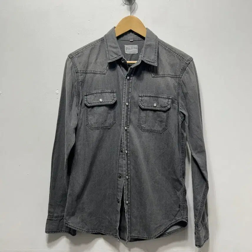 [BUNJANG] Polham Men's Grey Shirt M / 폴햄 남성 셔츠 그레이 M