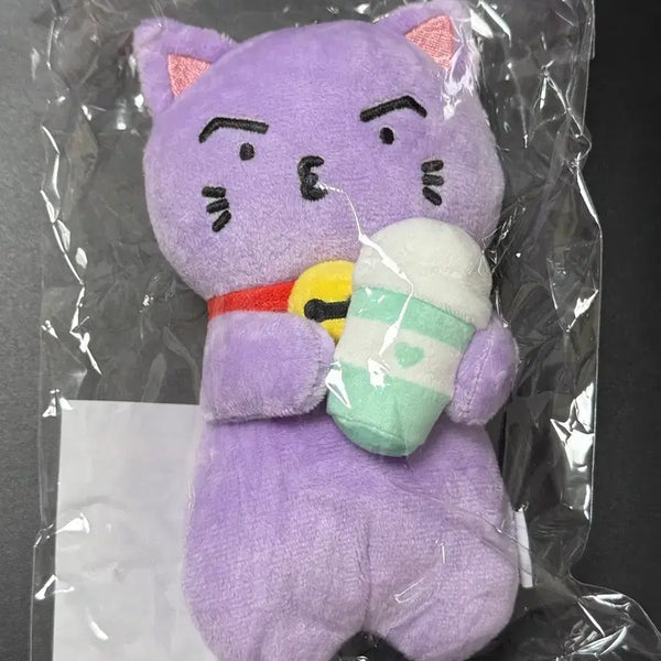 [BUNJANG] ATEEZ Choi San SanDengE Doll Cup Sleeve / 에이티즈 최산 산덩이 컵슬리브
