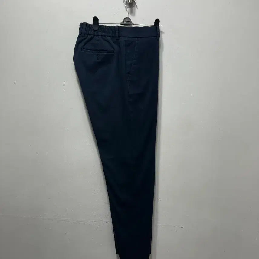 [BUNJANG] Lacoste Men's Navy Slacks Pants / 라코스테 슬랙스 팬츠 남성  바지 네이비 76