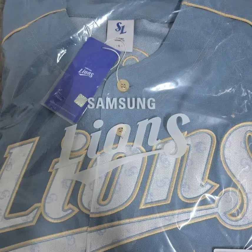 [BUNJANG] Samsung Lions Gu Ja-wook 2025 Gold Glove Uniform (L) / 삼성라이온즈 구자욱 2025 골글 유니폼 L 사이즈