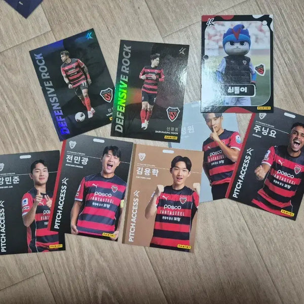[BUNJANG] K League Panini Pohang Steelers Trading Card / K리그 파니니 포항스틸러스 카드 (교환 및 판매)