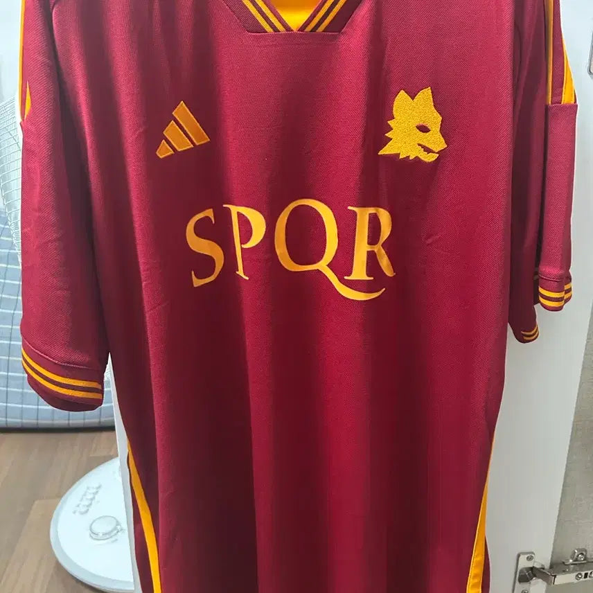 [BUNJANG] AS Roma 23/24 Home Jersey XL / as로마 23/24 홈 유니폼