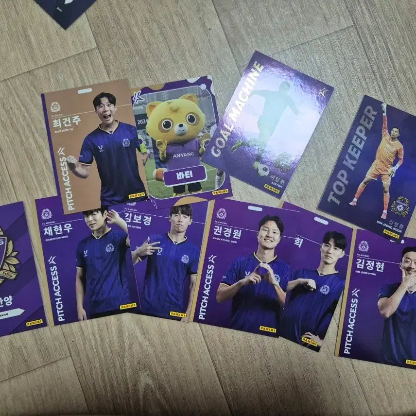 [BUNJANG] K League Panini FC Anyang Card / K리그 파니니 FC안양 카드 (교환 및 판매)