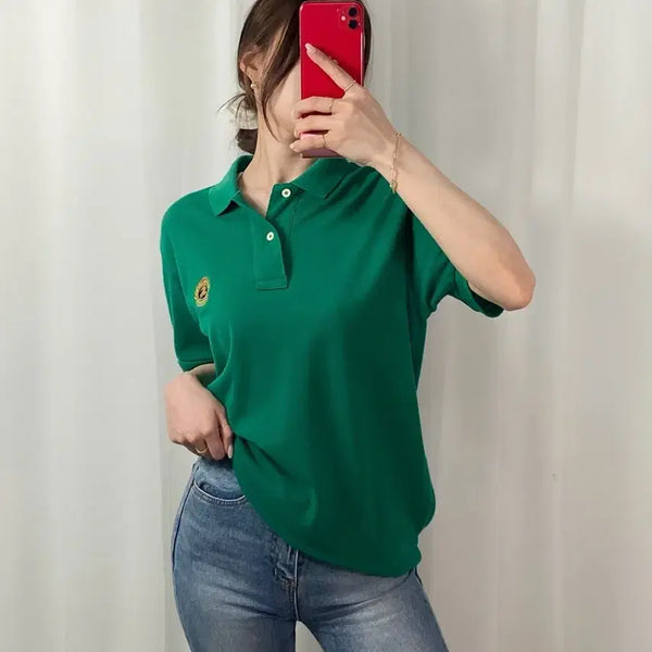 [BUNJANG] Burberry Classic Laurel Wreath Polo Shirt / 버버리 클래식 월계수 PK