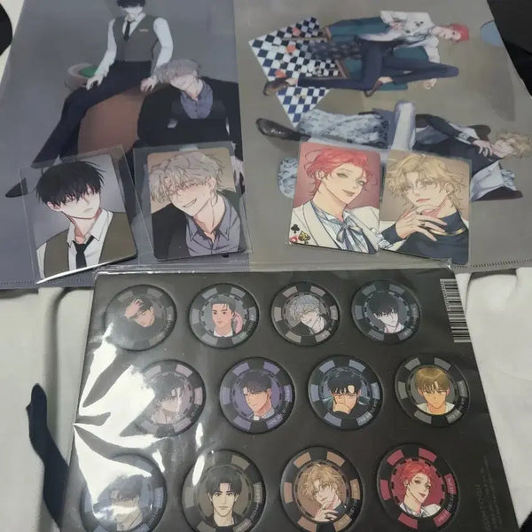 [BUNJANG] Bomtoon Plus Magnet Set & Photocard (Mulga-ui Bam / Honey Trouble) / 오직봄툰 플러스 자석세트 물가의 밤 허니트러블 포토카드