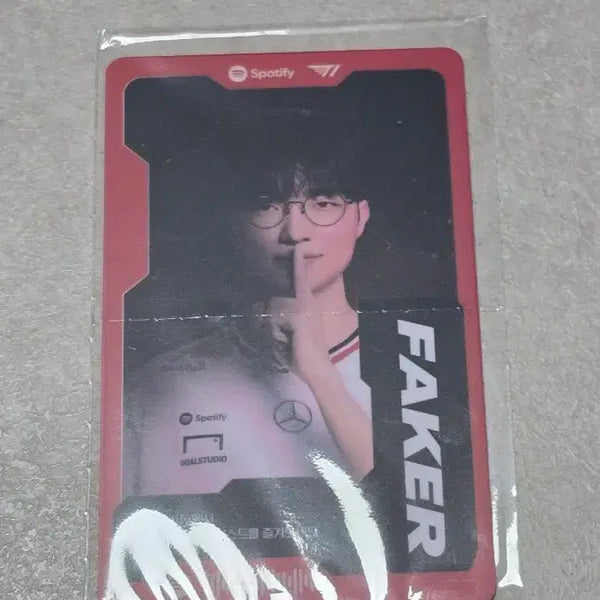 [BUNJANG] T1 Faker Spotify Photocard / 페이커 T1 스포티파이 포토카드