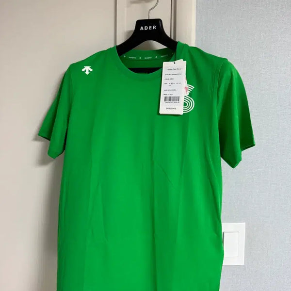 [BUNJANG] Descente Women's Green T-Shirt Seoul Marathon / 데상트 반팔티 그린 jtbc 여성 90 서울마라톤