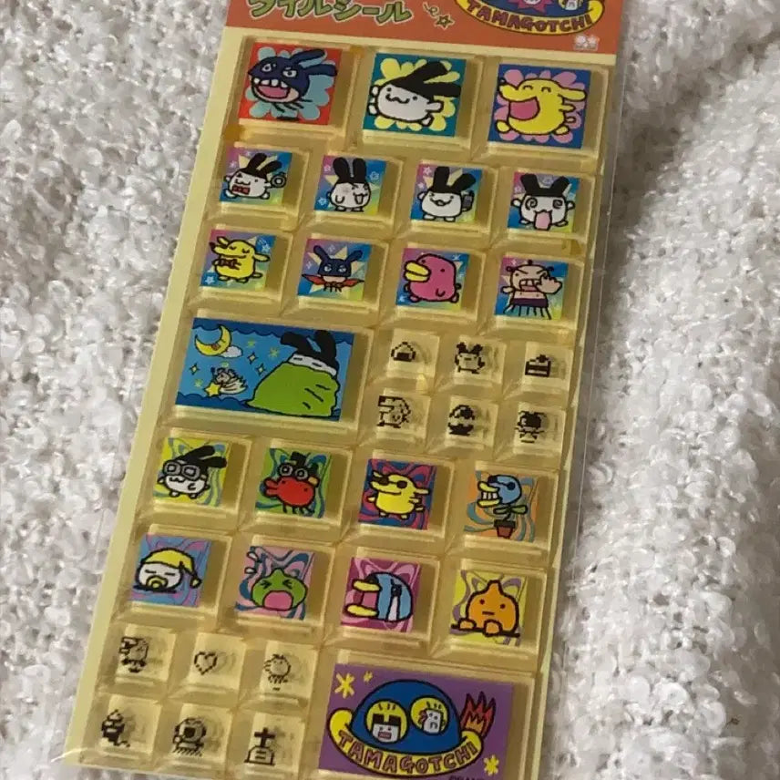 [BUNJANG] Authentic Tamagotchi Sticker Seal Set / (정품) 다마고치 스티커 씰