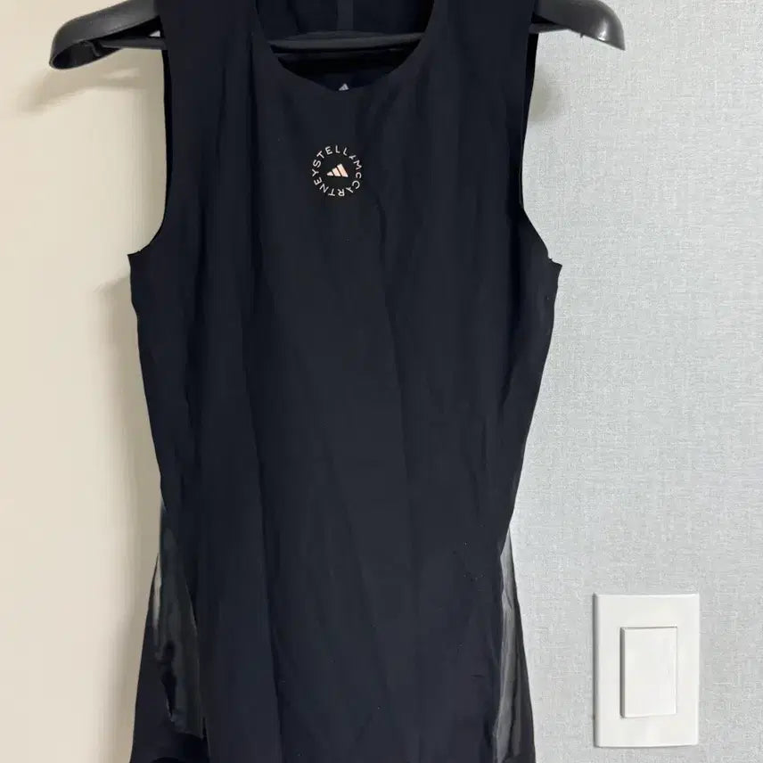 [BUNJANG] Adidas Stella McCartney Black Sleeveless Top XS / 아디다스 스텔라 맥카트니 블랙 민소매 XS (한국S)