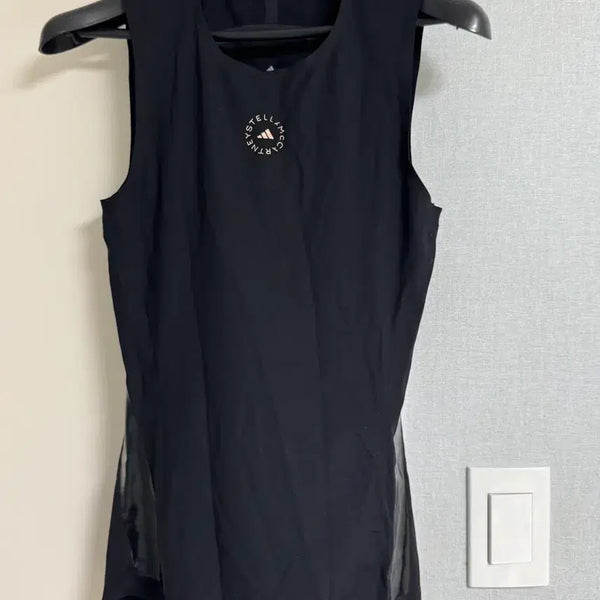 [BUNJANG] Adidas Stella McCartney Black Sleeveless Top XS / 아디다스 스텔라 맥카트니 블랙 민소매 XS (한국S)