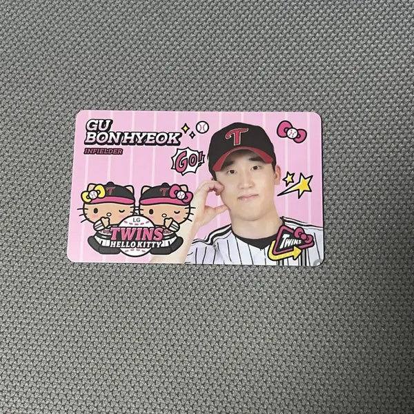[BUNJANG] LG Twins x Tanning Kitty Gu Bon-hyeok Photocard / (엘지트윈스x태닝키티) 구본혁 포토카드 팝니당
