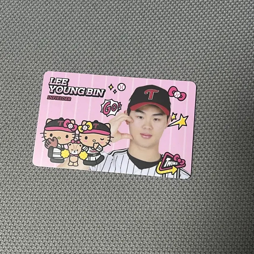 [BUNJANG] LG Twins x Tanning Kitty Lee Young-bin Photocard / (엘지트윈스x태닝키티) 이영빈 포토카드 팝니당
