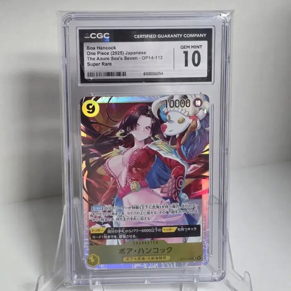 [BUNJANG] One Piece Card Boa Hancock SR CGC 10 Graded Card / 원피스 카드 보아 핸콕 SR CGC10 등급 카드