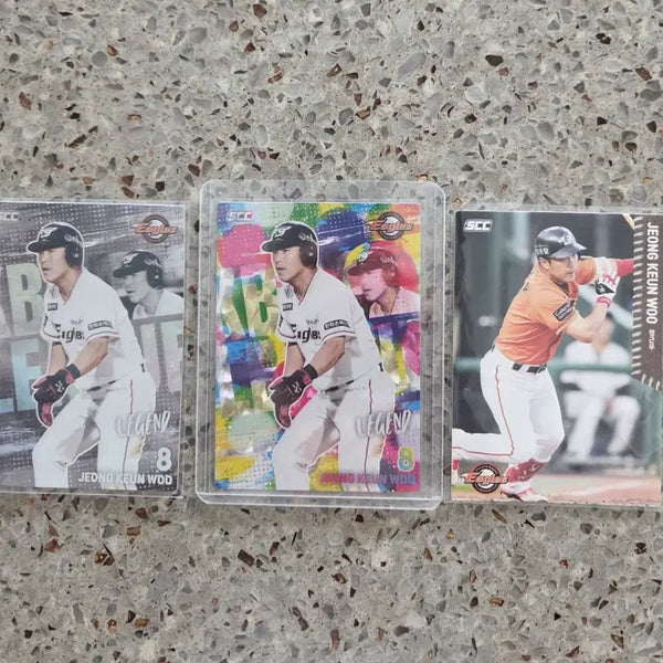[BUNJANG] KBO Hanwha Eagles Jung Keun Woo 26 Holo Parallel Card / KBO 26한화 정근우 홀로 패러렐
