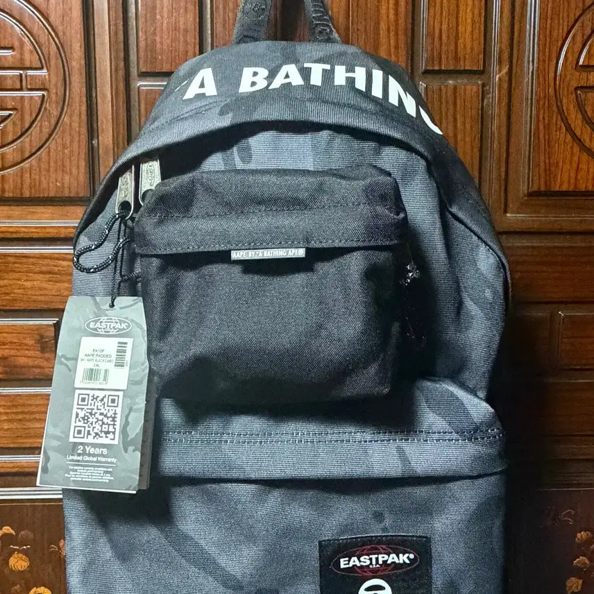 [BUNJANG] BAPE x EASTPAK Black Backpack / [OS_새상품] 베이프 X 이스트팩 (BAPE X EASTPAK)백팩블랙