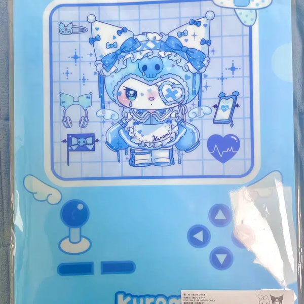 [BUNJANG] Sanrio Dolly Mix Kuromi & My Melody A4 Clear File Set / 산리오 돌리믹스 쿠로미 & 마이멜로디 A4 클리어 파일 세트