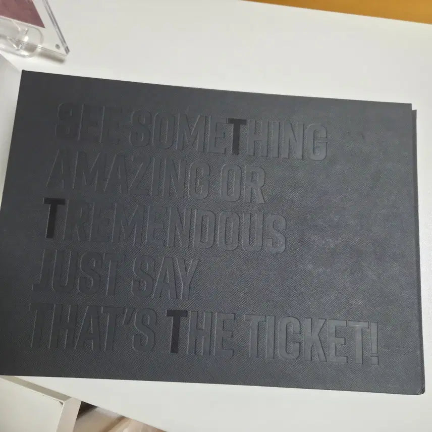[BUNJANG] CGV TTT Binder 3-Part Black (2ea) + Unsealed Refills / CGV TTT북 3분할 블랙 2개 (속지 총 100매) + 미개봉 속지