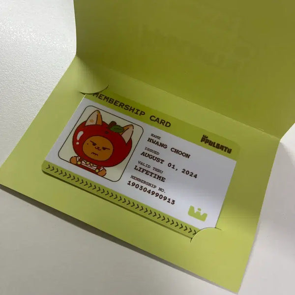 [BUNJANG] TXT Yeonjun ID Card / 뿔바투 팝업 황춘 아이디카드