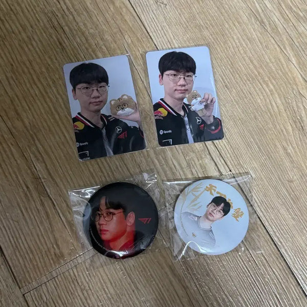 [BUNJANG] T1 Doran Photocard (Pouch, Doll) Badge Set / 티원 도란 포카(파우치, 인형) 뱃지