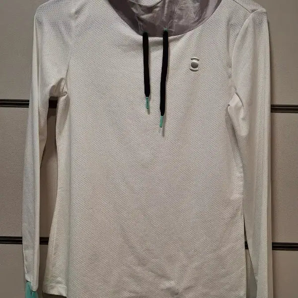 [BUNJANG] W.Angle Women's Hooded T-Shirt White Size 85 / 와이드앵글 여성 티셔츠 85