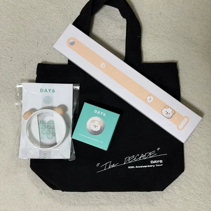 [BUNJANG] Day6 Made Watch Cover, Ring Cover, Strap, and Eco Bag Bundle Set / 원가이하) 데이식스 마데워치 커버+링커버+스트랩+에코백