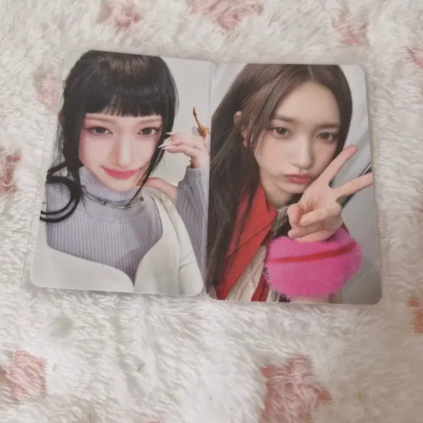 [BUNJANG] IVE (G)I-DLE Wonyoung Photocard 2-Piece Set / 아이브 이서 포토카드 2장