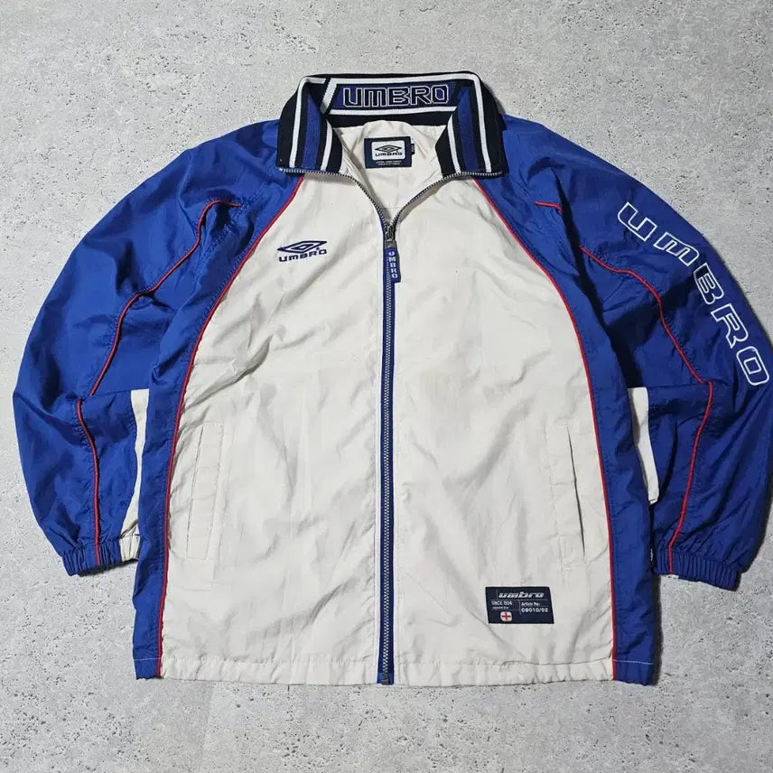 [BUNJANG] Umbro Big Logo Old School Windbreaker Jacket / 엄브로 빅로고 잉글랜드 올드스쿨 바람막이 자켓 코르티스
