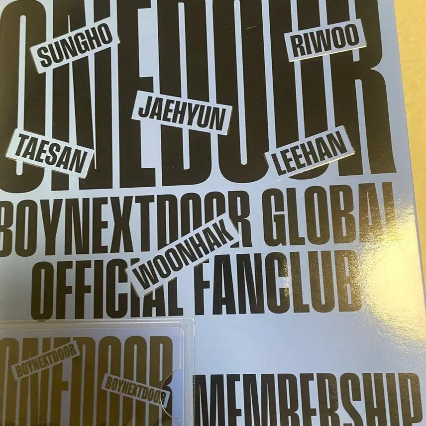 [BUNJANG] BOYNEXTDOOR Membership Kit / 보이넥스트도어 멤버쉽 키트