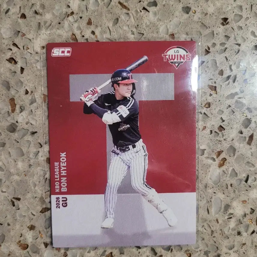 [BUNJANG] KBO 2026 LG Twins Koo Bon-hyuk Alphabet Card / KBO 26LG 알파벳 구본혁 카드