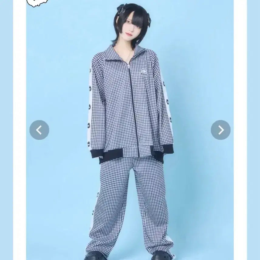 [BUNJANG] Hauls Jirai Kei Check Jersey Set / 19일까지) 하울즈 hauls 지뢰계 양지뢰 서브컬쳐 섭컬 져지 체크져지