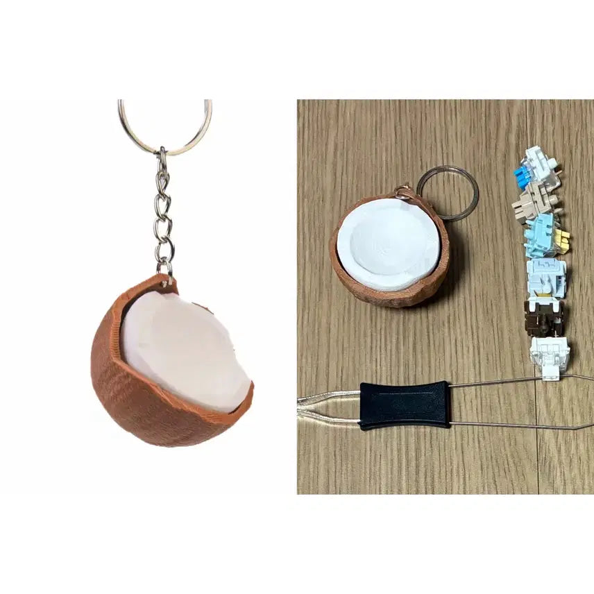 [BUNJANG] Coconut Clicker Keyring / 코코넛 클릭커 클리커 키링