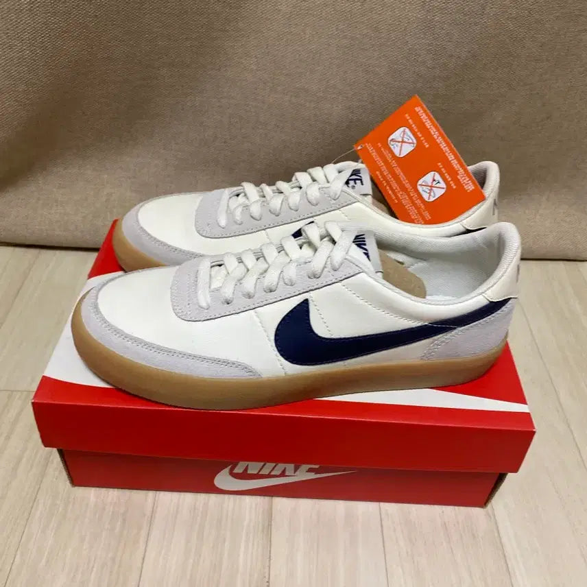 [BUNJANG] Nike x J.Crew Killshot 2 Sail Midnight Navy / [새상품255] 나이키 x 제이크루 킬샷 2 세일 미드나잇 네이비