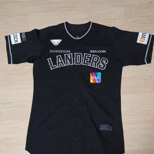 [BUNJANG] SSG Landers Star Wars Player-Issued Uniform (Kim Kwang-hyun Custom) / SSG랜더스 스타워즈 선수단 지급용 유니폼