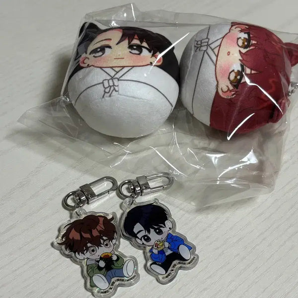 [BUNJANG] Disruptive Doll Keyring Acrylic Keyring Hyunheon Hyunjin's Hunt 1st BL / 디스러브 인형키링 아크릴키링 현헌 현호의헌 1차비엘bl